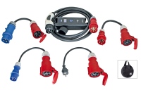 Adapter Set Ladekabel MODE 2 - E2,E4,E5,E6