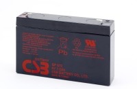 GP672F1 - Multipower MP7-6S Bleiakku Batterie 6V / 7Ah