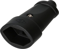 Gummi Kupplung T23 IP20 schwarz strong